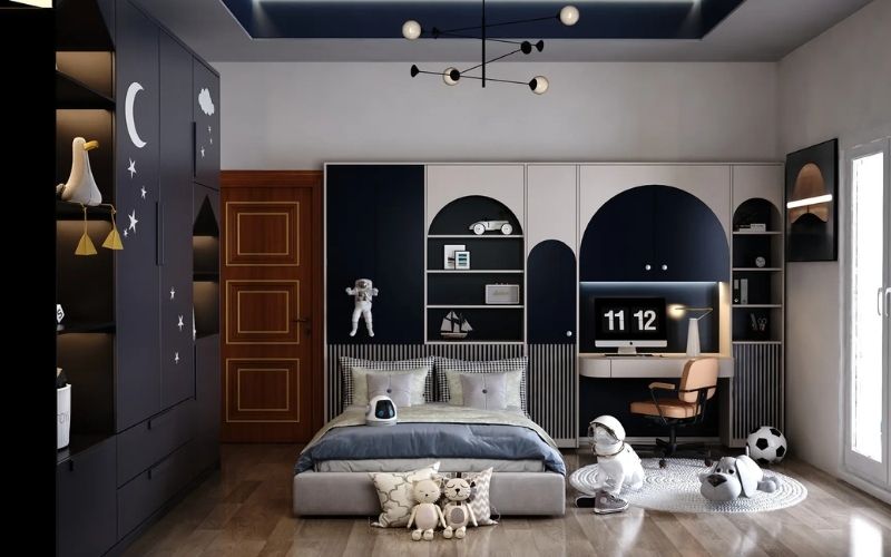 Khám phá top mẫu phòng ngủ đẹp tuyệt vời cho bé trai dưới 10 tuổi
