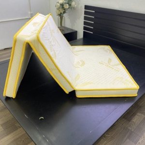 Nệm Cao Su Gold Latex Gấp 3 1m4 x 2m x 10cm