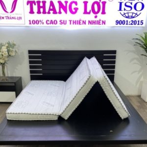 Nệm Cao Su Memory Foam Gấp 3 1m4 x 2m x 15cm