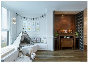 cách bố trí phòng ngủ cạnh phòng thờ