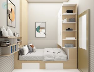 Thiết kế phòng ngủ 3m5