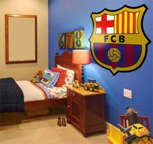 Trang trí phòng ngủ phong cách bóng đá