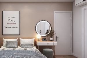 Cách để bàn trang điểm trong phòng ngủ