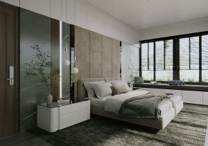 cách kê giường trong phòng ngủ